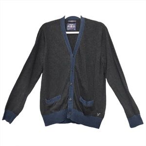 American Eagle Athletic Fit Cardigan Size Large